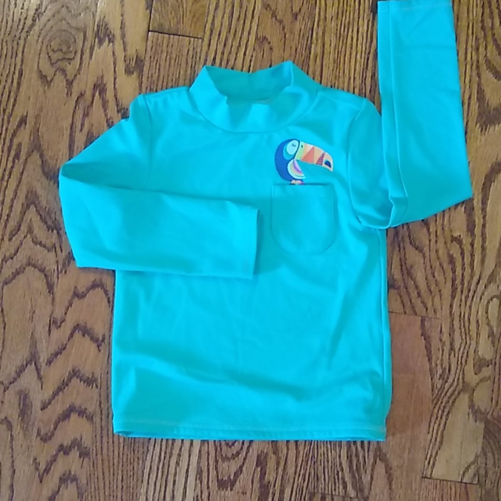 Lands end kids swim shirt rash guard